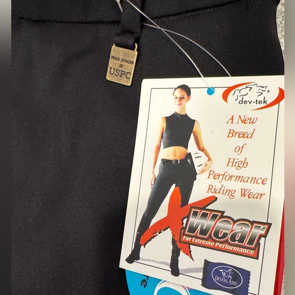 Devon-Aire Versailles Classic Show Breech in Black. Size 28 Long - Picture 4 of 9